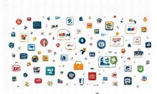 Collection of digital tool icons